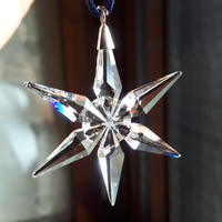 Fiocco di neve Stella cristallo cuore swarovski