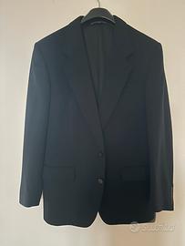 Loro Piana giacca da uomo blu 100% cashemere tg.48