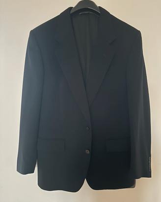 Loro Piana giacca da uomo blu 100% cashemere tg.48