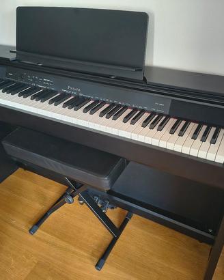 Piano Casio Privia PX-860 completo seduta e cuffie