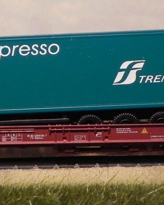 ROCO N 25654 - Carro pianale FS Servizio Espresso