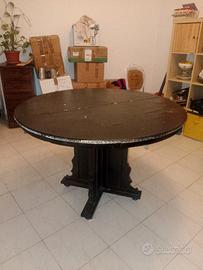 Tavolo legno tondo allungabile 