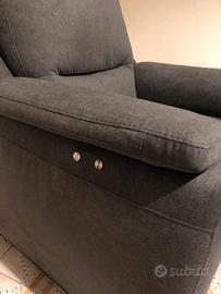 Poltrona ergonomica elettrica