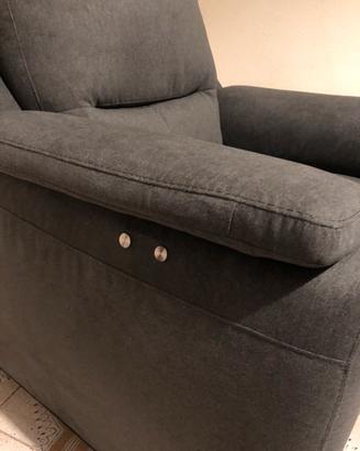 Poltrona ergonomica elettrica
