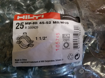 Hilti MP-HI 45-52 1 1/2" collare tubazioni 25 pz