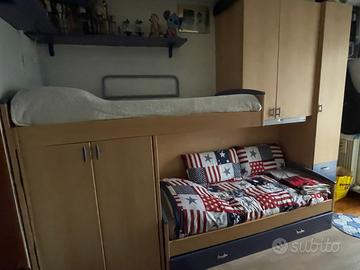 Cameretta a Ponte Moderna - Letto a Castello