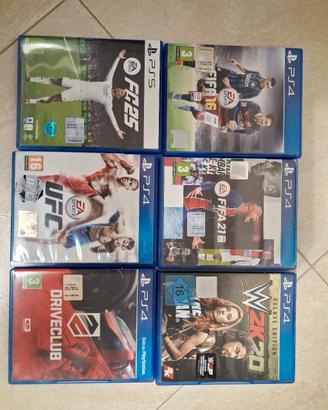 Giochi PS5 e PS4