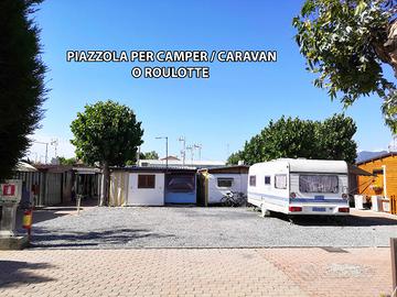 Piazzola per Vacanze Camper o Roulotte