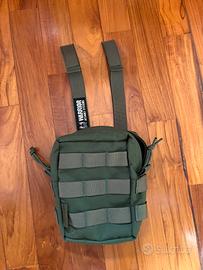 WARRIOR ASSAULT SYSTEMS TASCA MOLLE UTILITY- VERDE