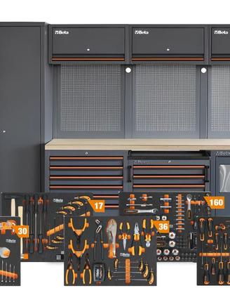 BETA arredamento C45PRO 2.0+268 utensili