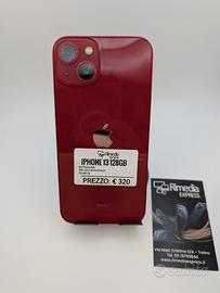 iPhone 13 128GB rosso usato garanzia 