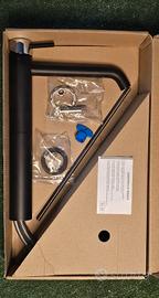 miscelatore lavabo nero 