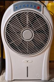 Raffrescatore evaporativo con ionizzatore