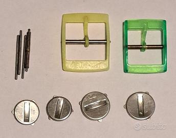 swatch  coperchio batteria + ricambi vintage