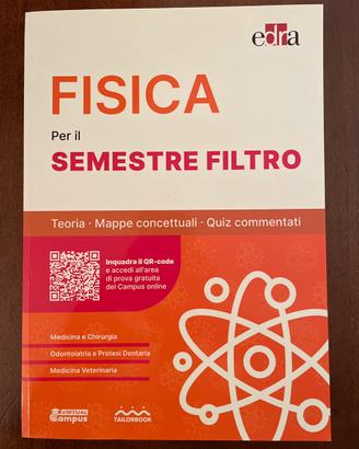 Libro semestre filtro di medicina di Fisica