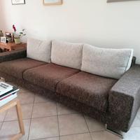 Divano 4 posti lineare