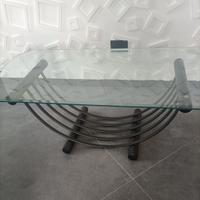 Tavolinetto in vetro