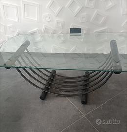 Tavolinetto in vetro