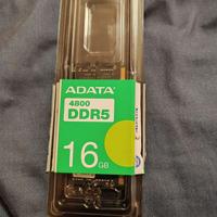 Ram ddr5 16 gb pc5 4800 mhz