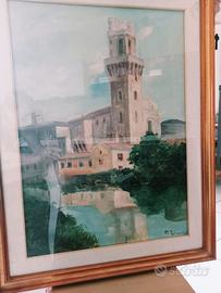 Quadro di Angelo Tommasi "La Specola"