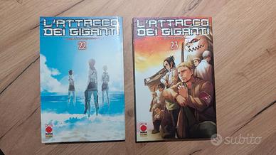 L'Attacco dei giganti 22 / 23 Prima Edizione