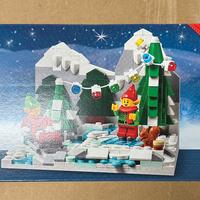 Lego 40564 Diorama Elfi invernali di Babbo Natale