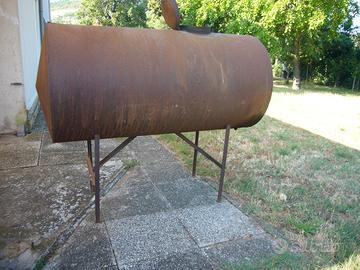 Botte in ferro per gasolio da 7 ql