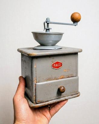 Macinacaffè Pepe Vintage FACO anni 50 Funzionante
