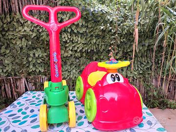 Monopattino e auto bimbo 1-3 anni + omaggio  