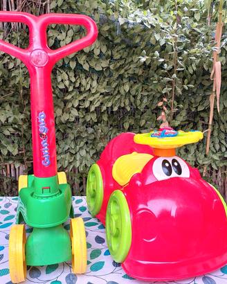 Monopattino e auto bimbo 1-3 anni + omaggio  