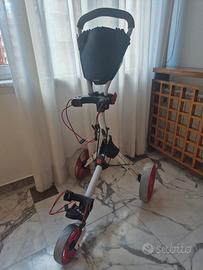  Golf, Carrello trio black, rosso, bianco 