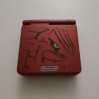 Game Boy Advance SP shell Groudon 