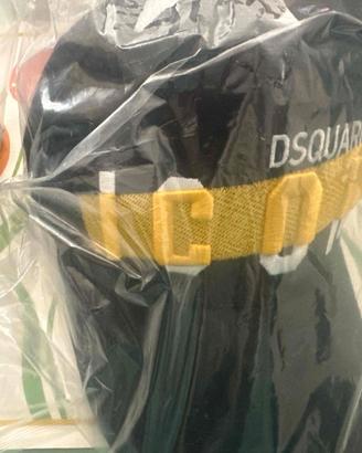 cappello nero dsquared