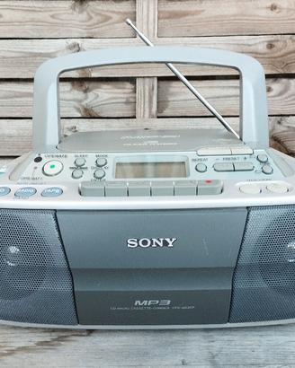 Sony Radio Stereo CD Cassetta Boombox