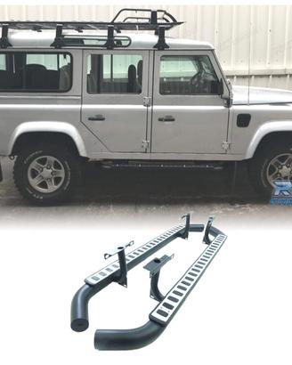 PIASTRE PEDANE LAND ROVER DEFENDER 110 ARGENTO 83-