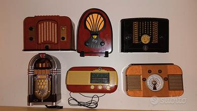 Mini radio da collezione 