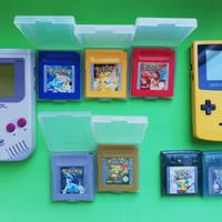 Nintendo game boy pokemon blu giallo rosso oro