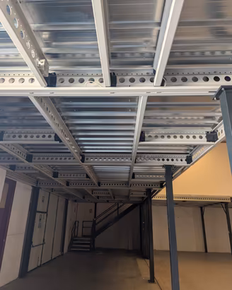 Soppalco industriale 400kg/mq certificato perfetto