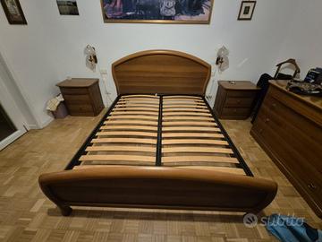 Letto matrimoniale legno