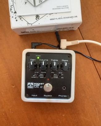 Palmer Pocket Amp MKII preamplificatore DI box