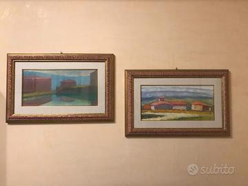 Dipinti ad olio di Dino Migliorini