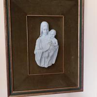 Scultura Madonna con Bambino 