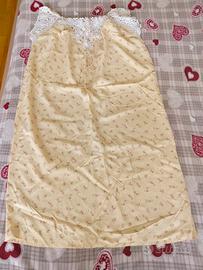 camicia notte seta vintage 70