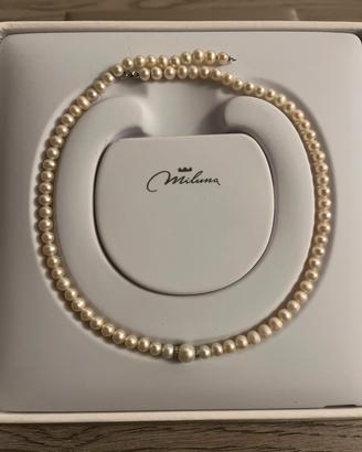collana in perle "miluna" 
