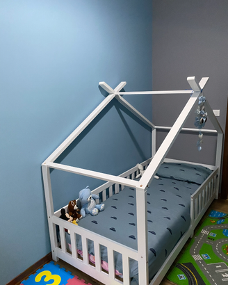 letto 90x200 a casetta