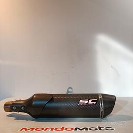 SCARICO OMOLOGATO SC 1 OVAL CARBON BMW F800R 2009-