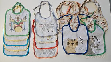 Bavaglini 14 pezzi Bandana Baby Fazzoletto Fazzole