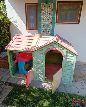 Casetta da giardino per bambini 
