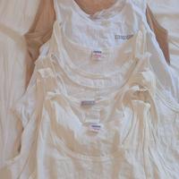 STOCK 10 CANOTTIERE uomo usate capi canotte shirt