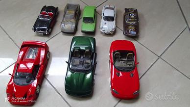 modellini in metallo auto famose vintage